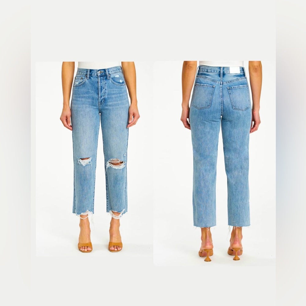 NWT Pistola Cassie Super High-rise straight Jeans